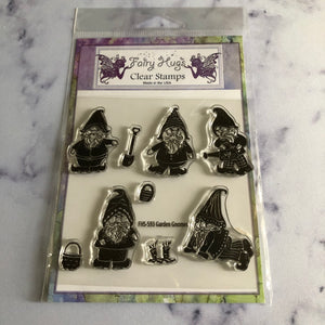 Fairy Hugs Stamps - Garden Gnomes