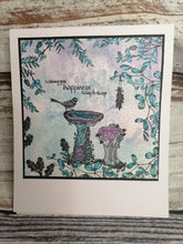 Load image into Gallery viewer, Fairy Hugs Stamps - Birdbath
