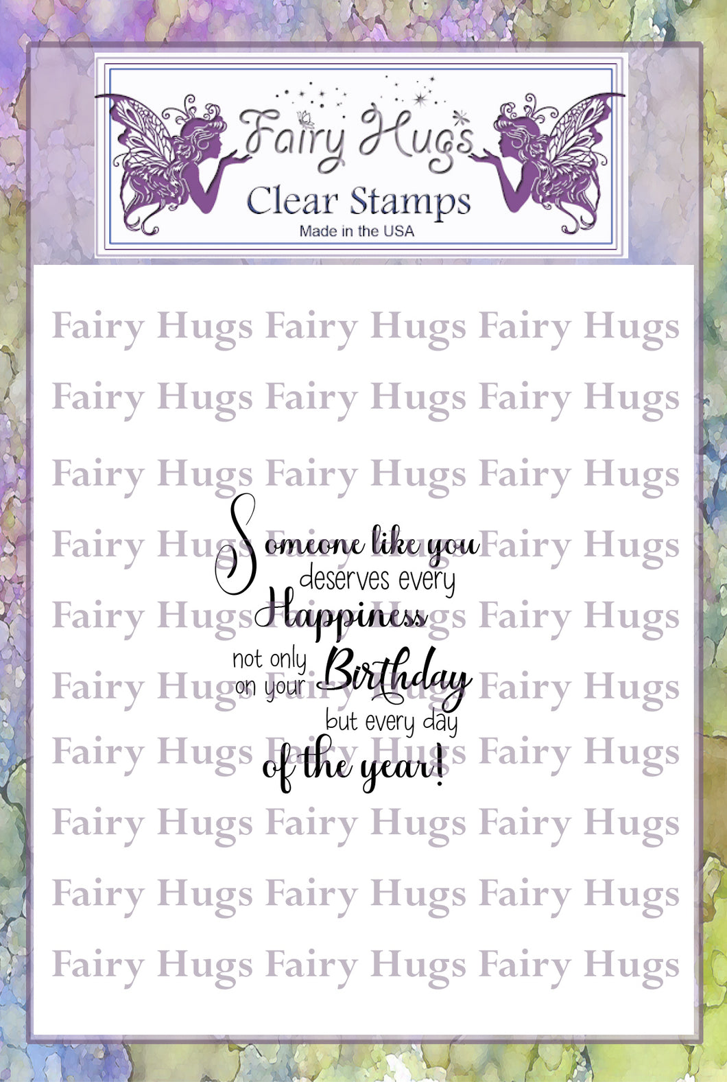 Fairy Hugs Stamps - Happiness
