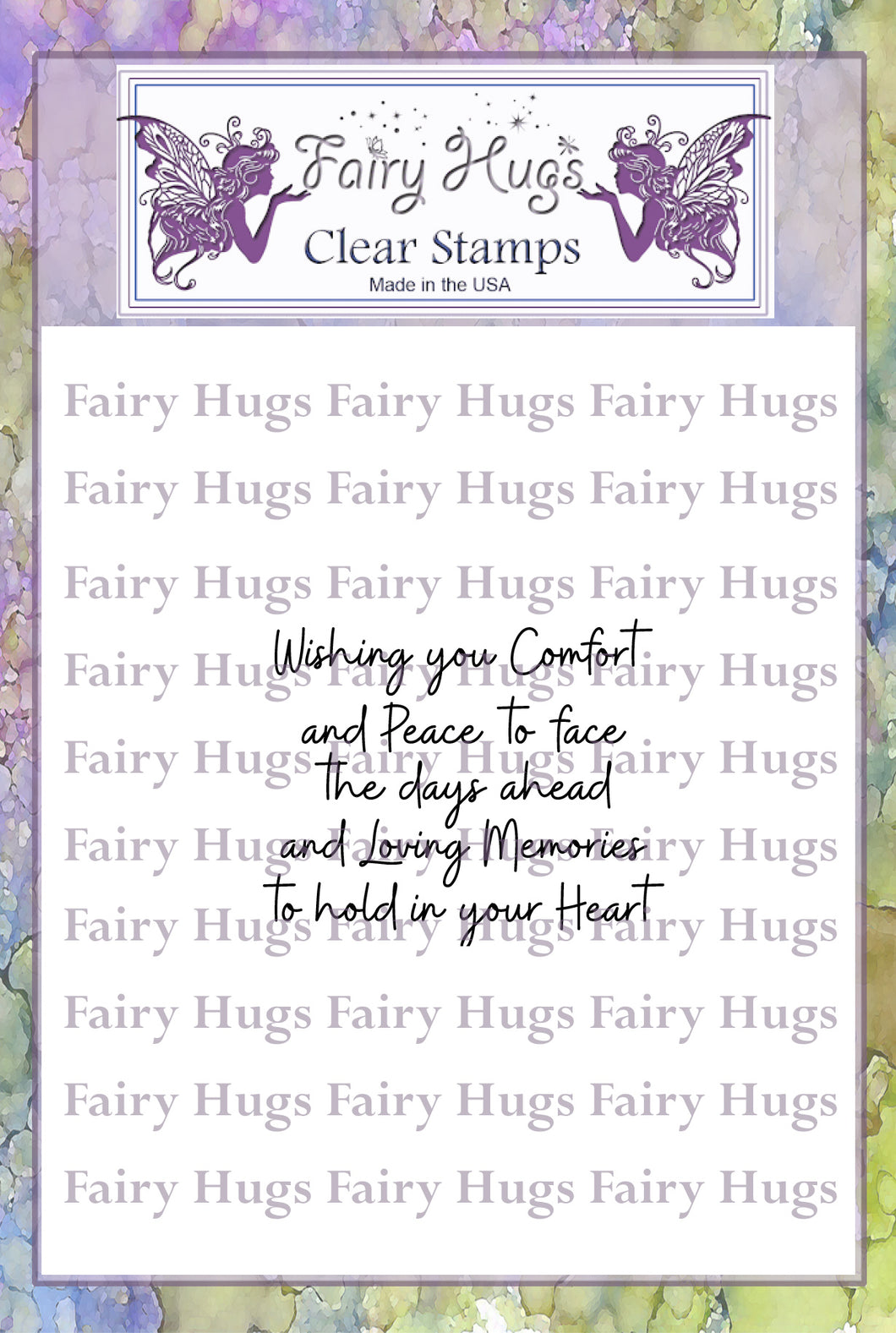 Fairy Hugs Stamps - Comfort