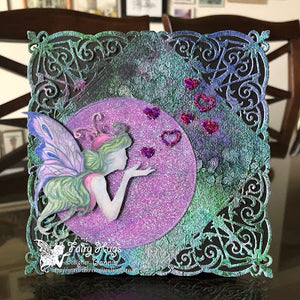Fairy Hugs - Fairy-Scapes - 6" x 6" - Fairy Wings - Fairy Hugs