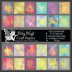 Fairy Hugs - 6" x 6" Paper Pad - Petalshimmer
