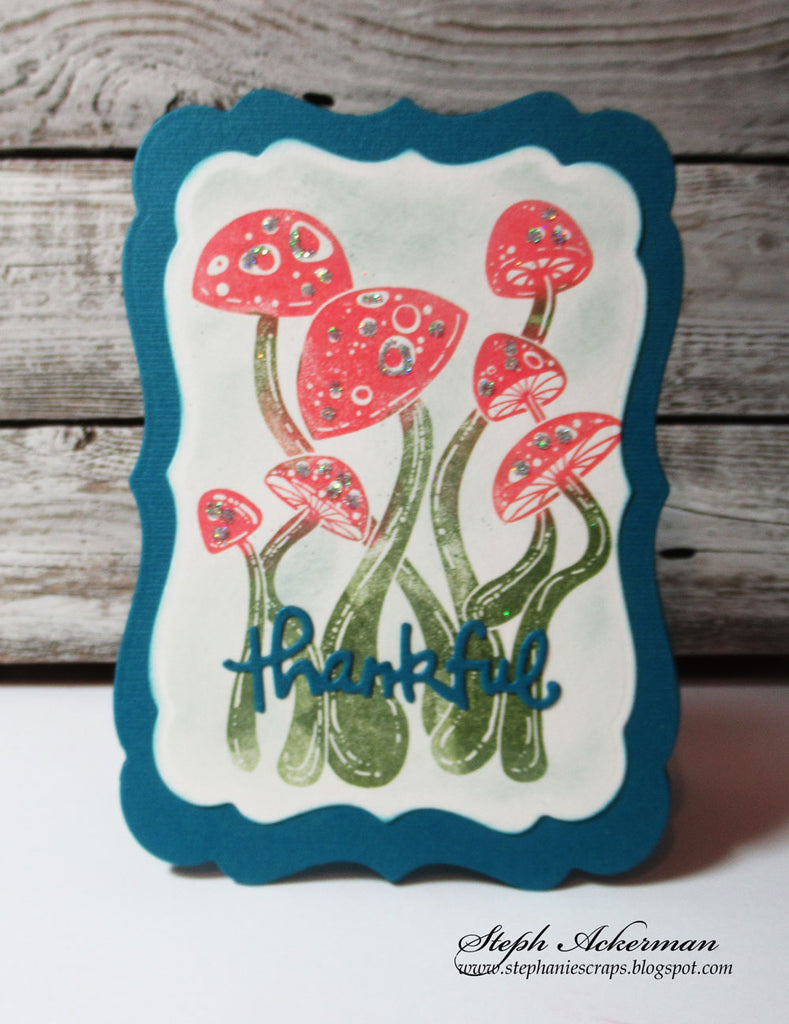 Fairy Hugs Stamps - Dancing Mushrooms - Fairy Hugs