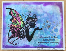 Load image into Gallery viewer, Fairy Hugs Stamps - Kissing Fairy - Fairy Hugs
